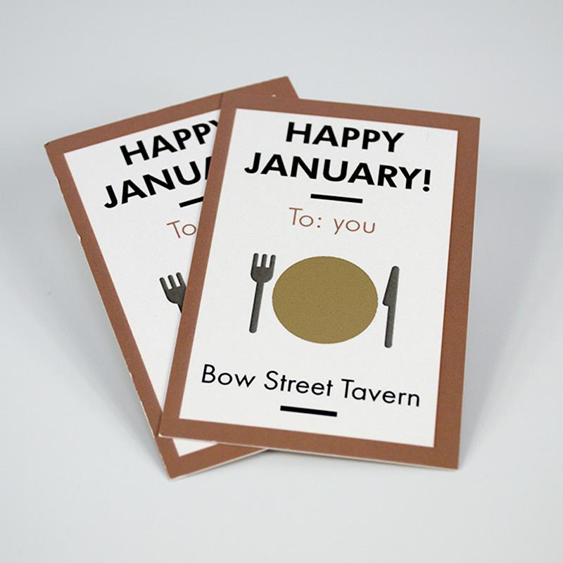 scratch card bow street tavern