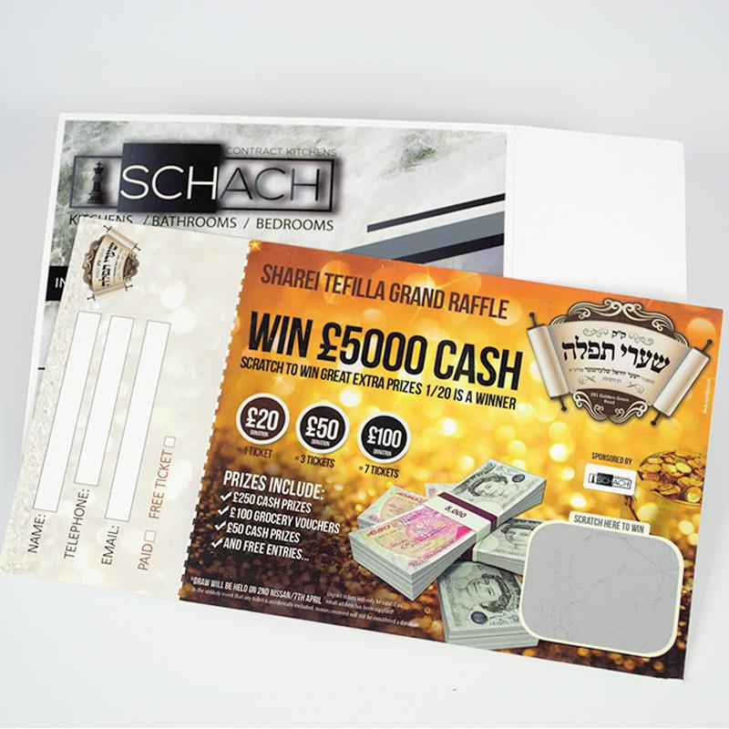 scratch card chas prize