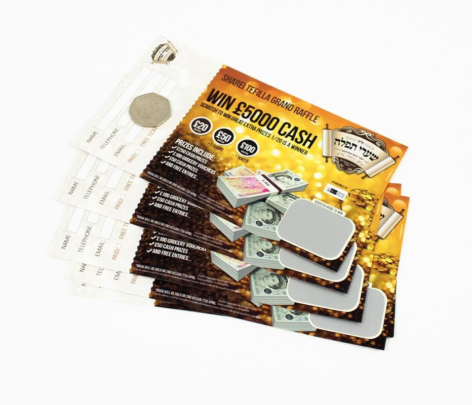 Scratch cards and poster templates