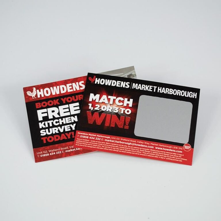 Value Scratchcard Printing Scratch Card Printing UK