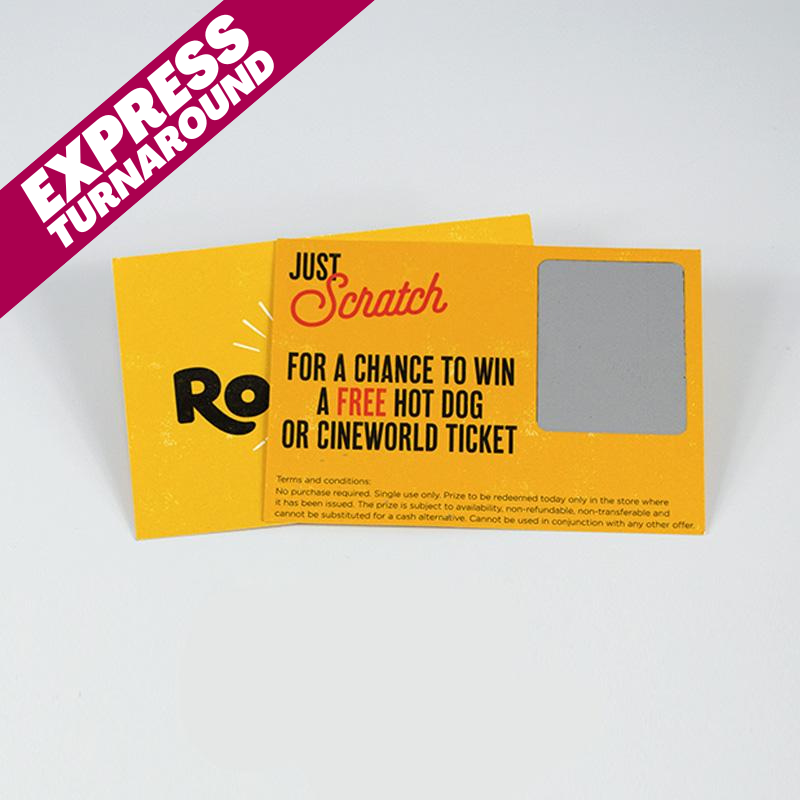 Scratch Card - Scratch Card Printing