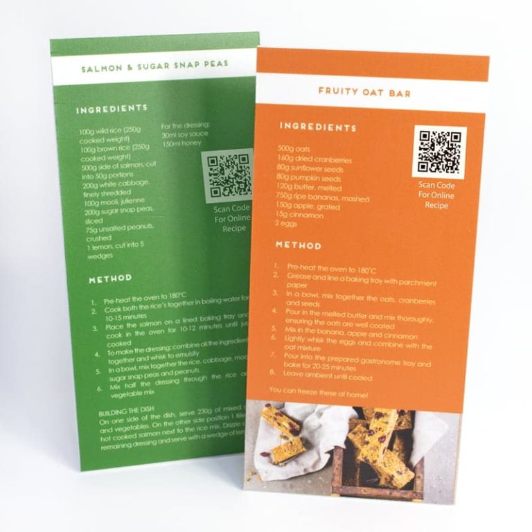 DL Strut Card Printing Display Cards & Show Cards